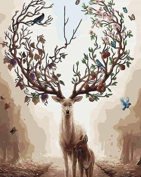Diamond Painting Paquet Cerf Arbre - SEOS Shop ®