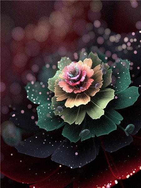 <i>Diamond Painting Fleurs Tableau - SEOS Shop ®</i>