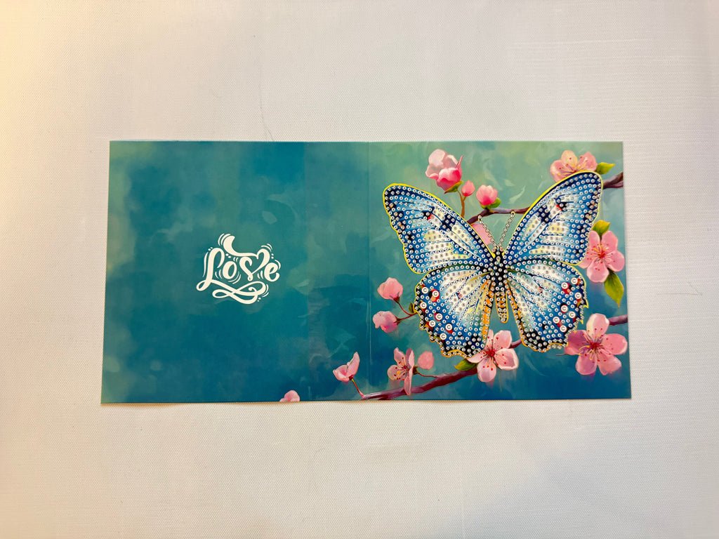 Diamant peinture carte de vœux - ensemble de 12 - y compris des enveloppes