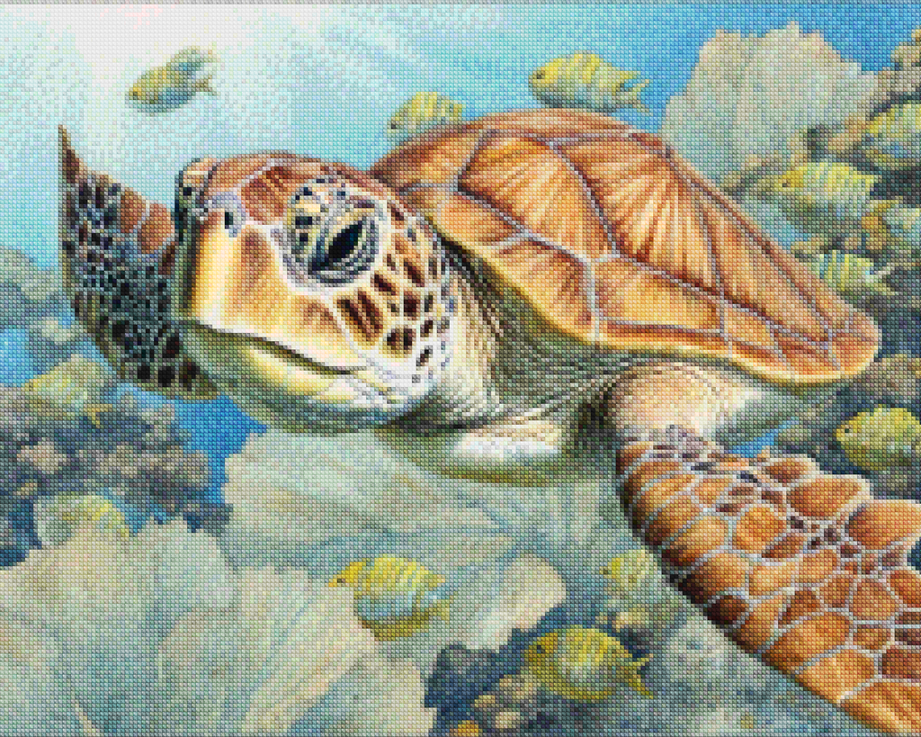 Diamond Painting - Tortue de mer - SEOS Shop ®
