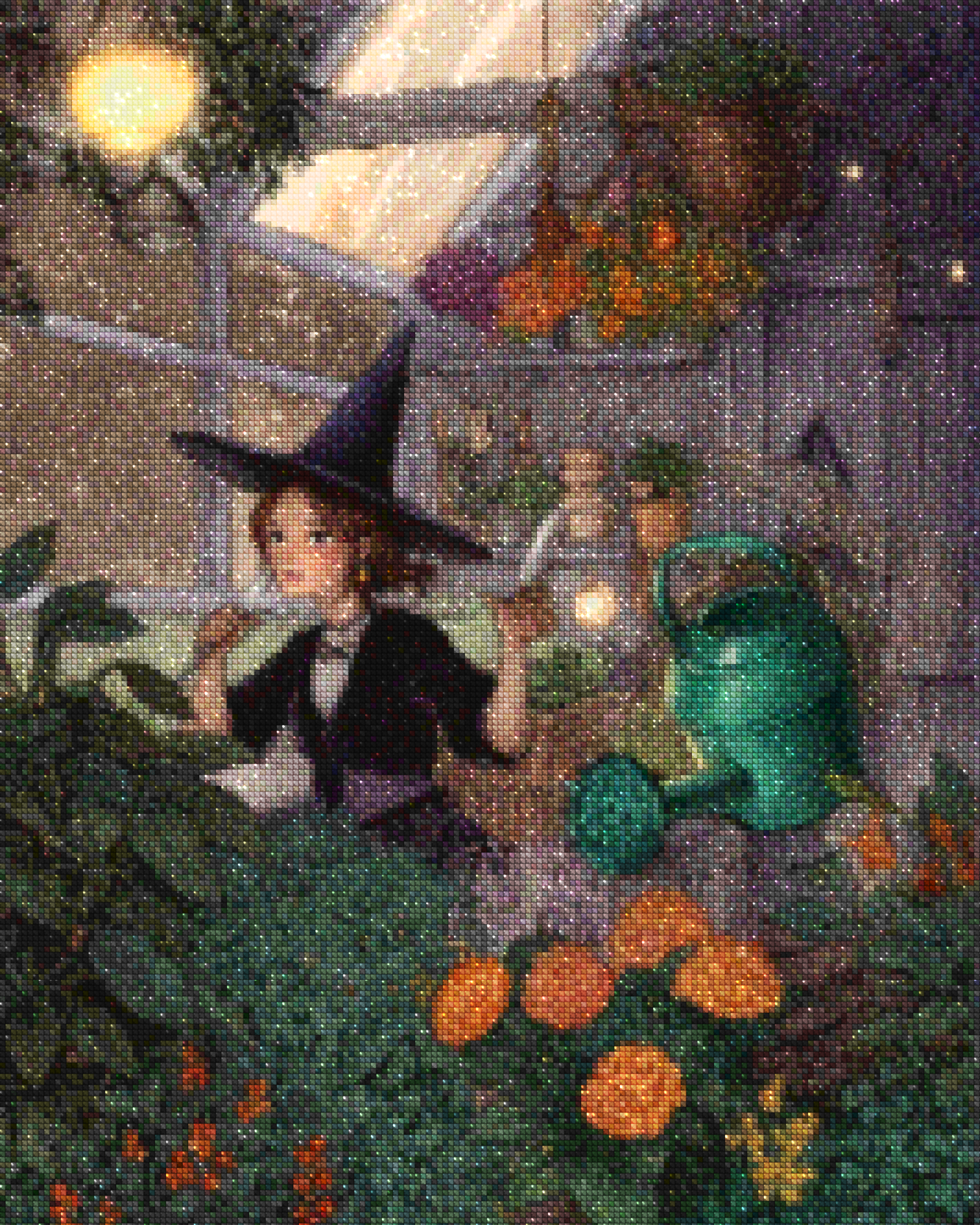 Diamond Painting - Sorcière de jardin - SEOS Shop ®