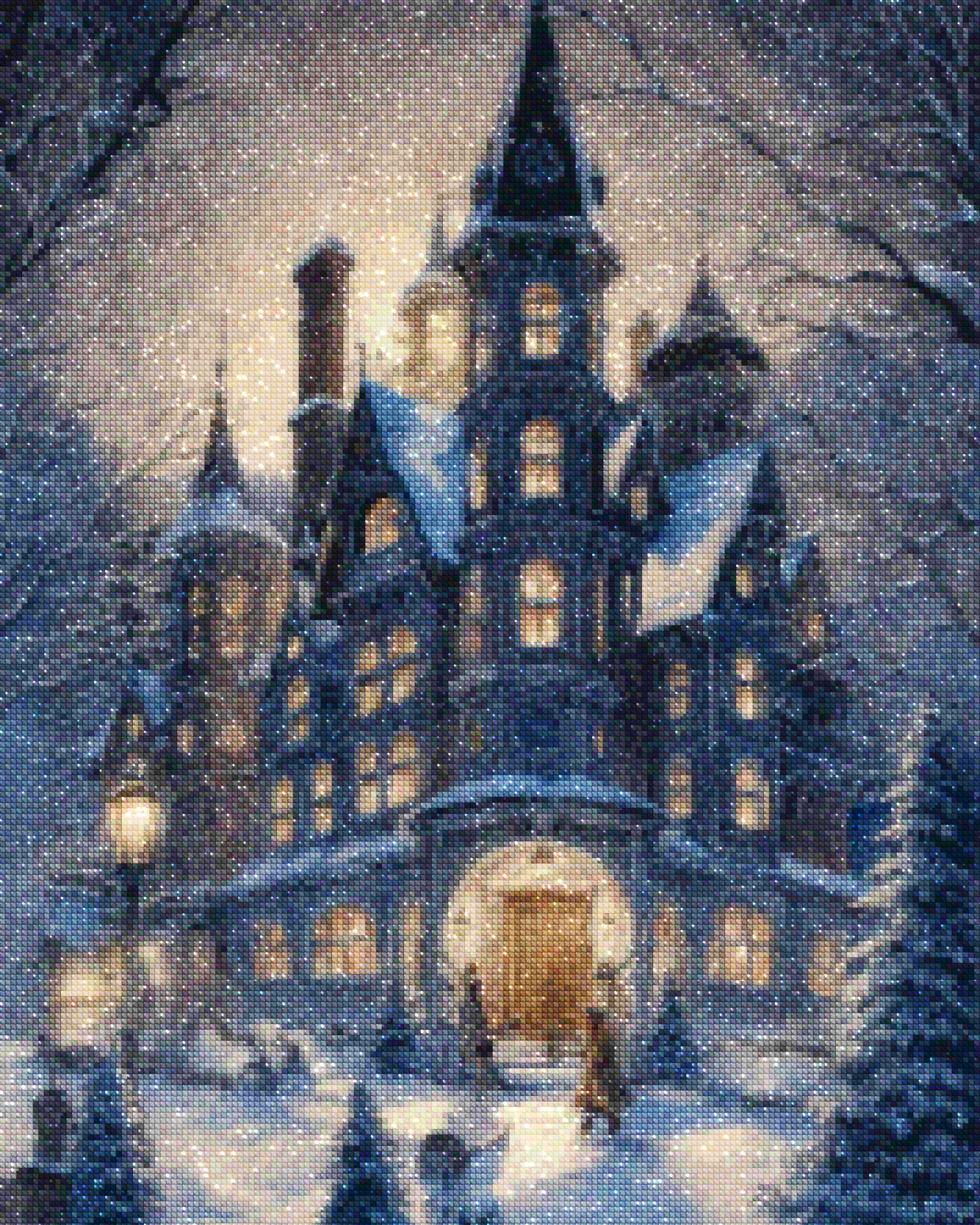 Diamond Painting - Maison d'hiver - SEOS Shop ®