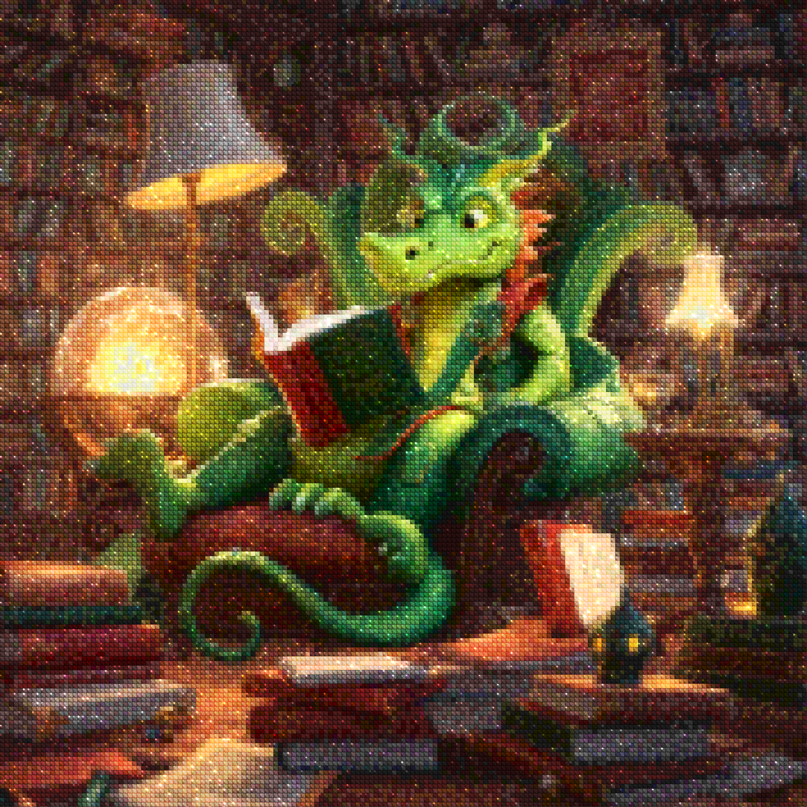 Diamond Painting - Livre de dragons V2 - SEOS Shop ®