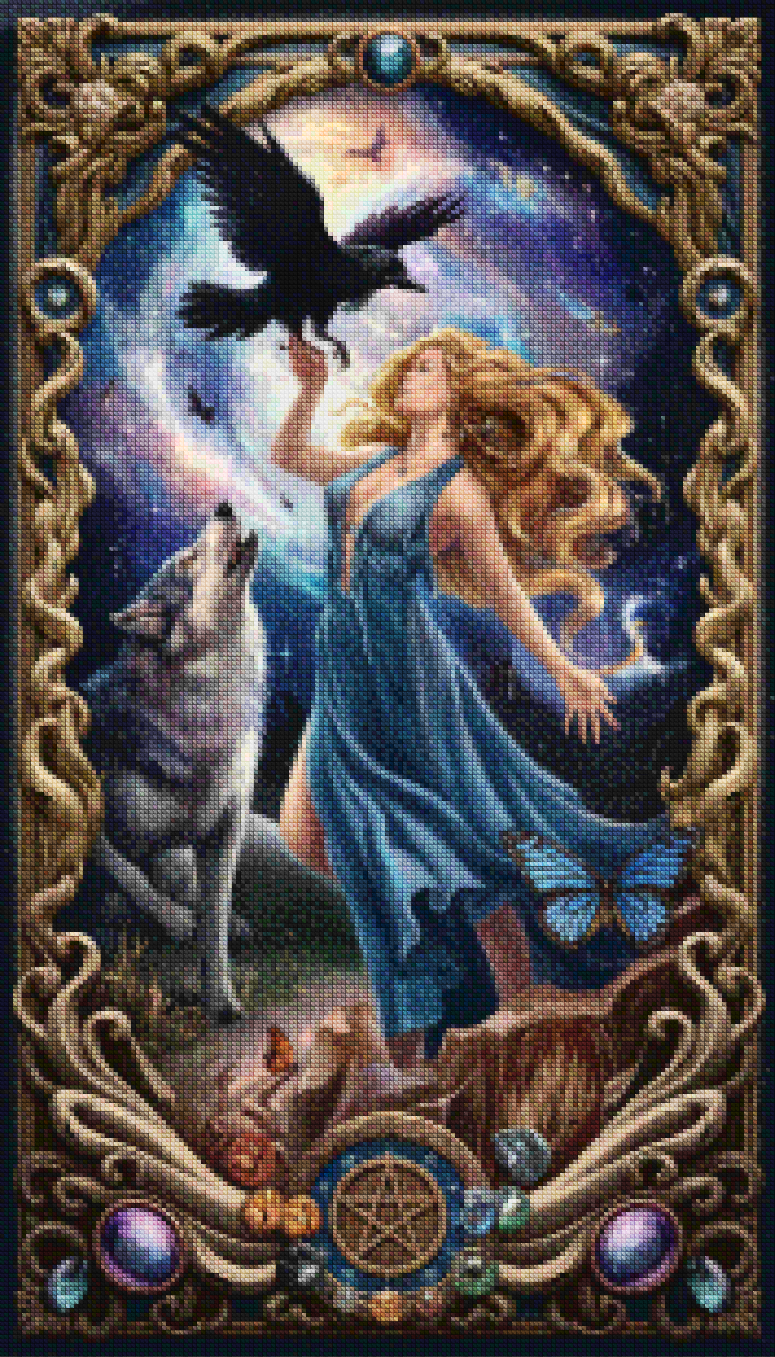 Diamond Painting - Gardien Mystique