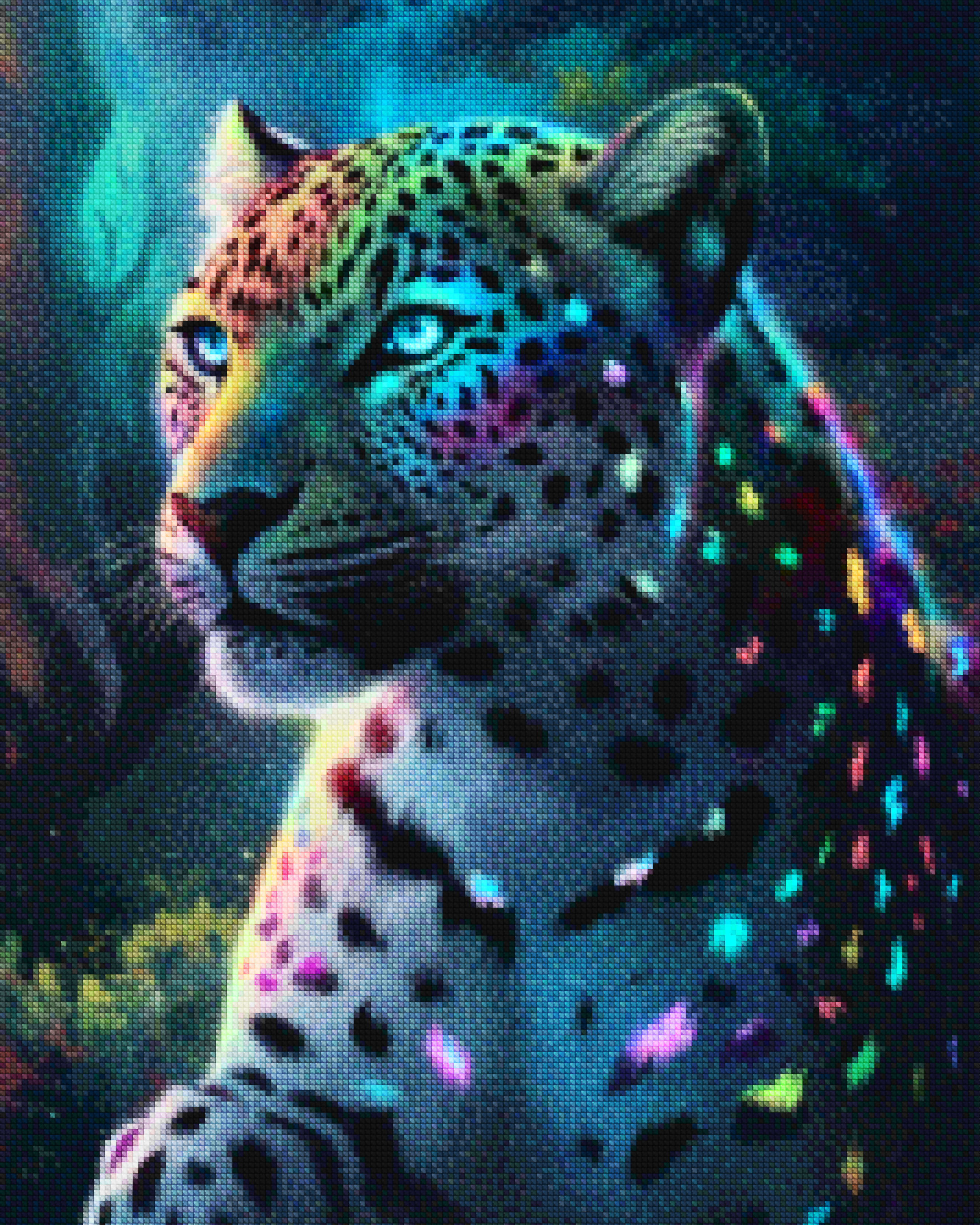 Diamond Painting - Jungle pépin néon