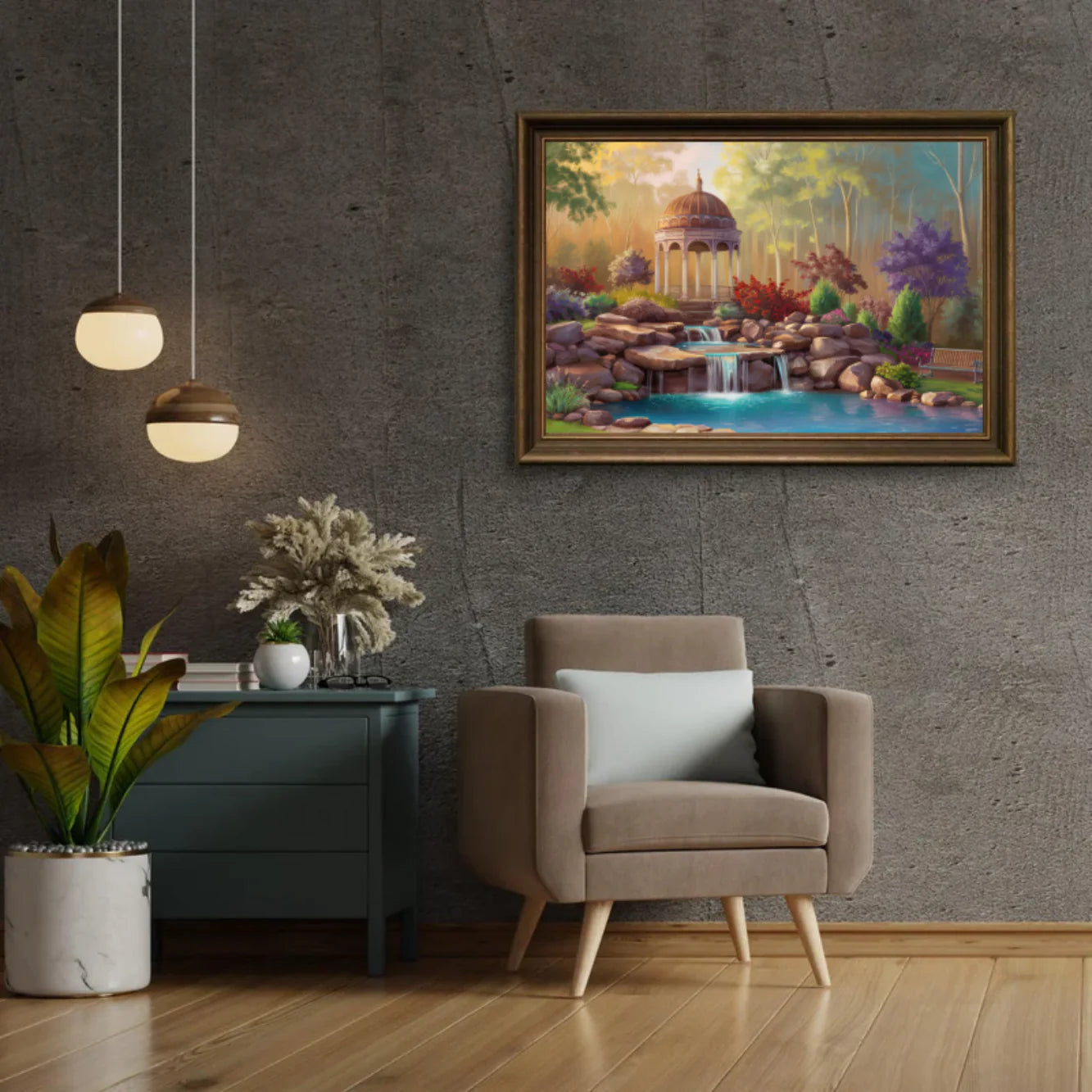 Diamond Painting - Serene Garden Gazebo