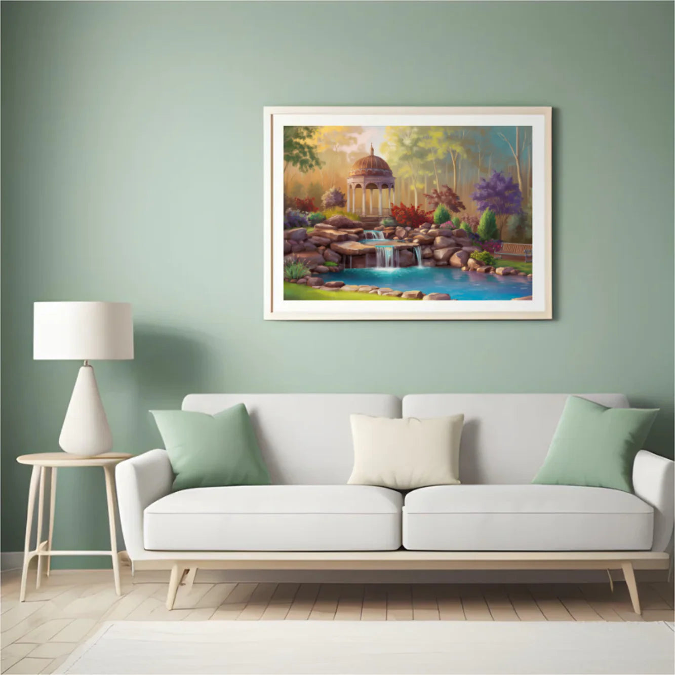 Diamond Painting - Serene Garden Gazebo