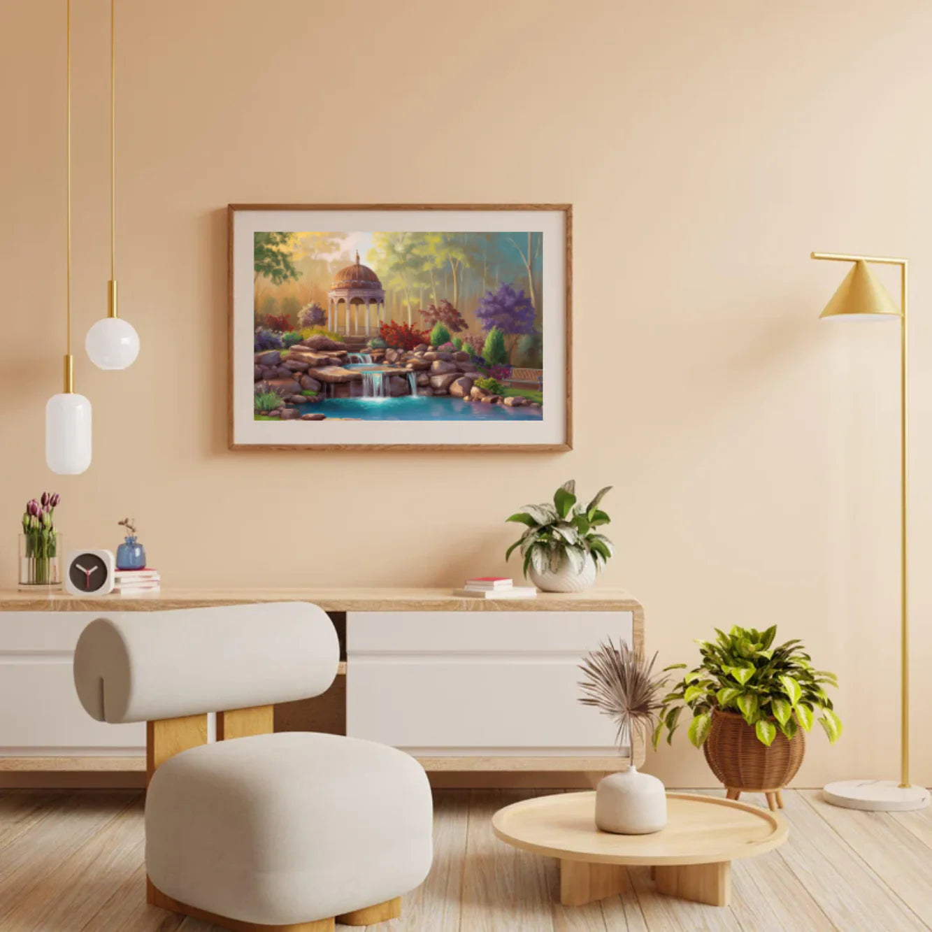 Diamond Painting - Serene Garden Gazebo