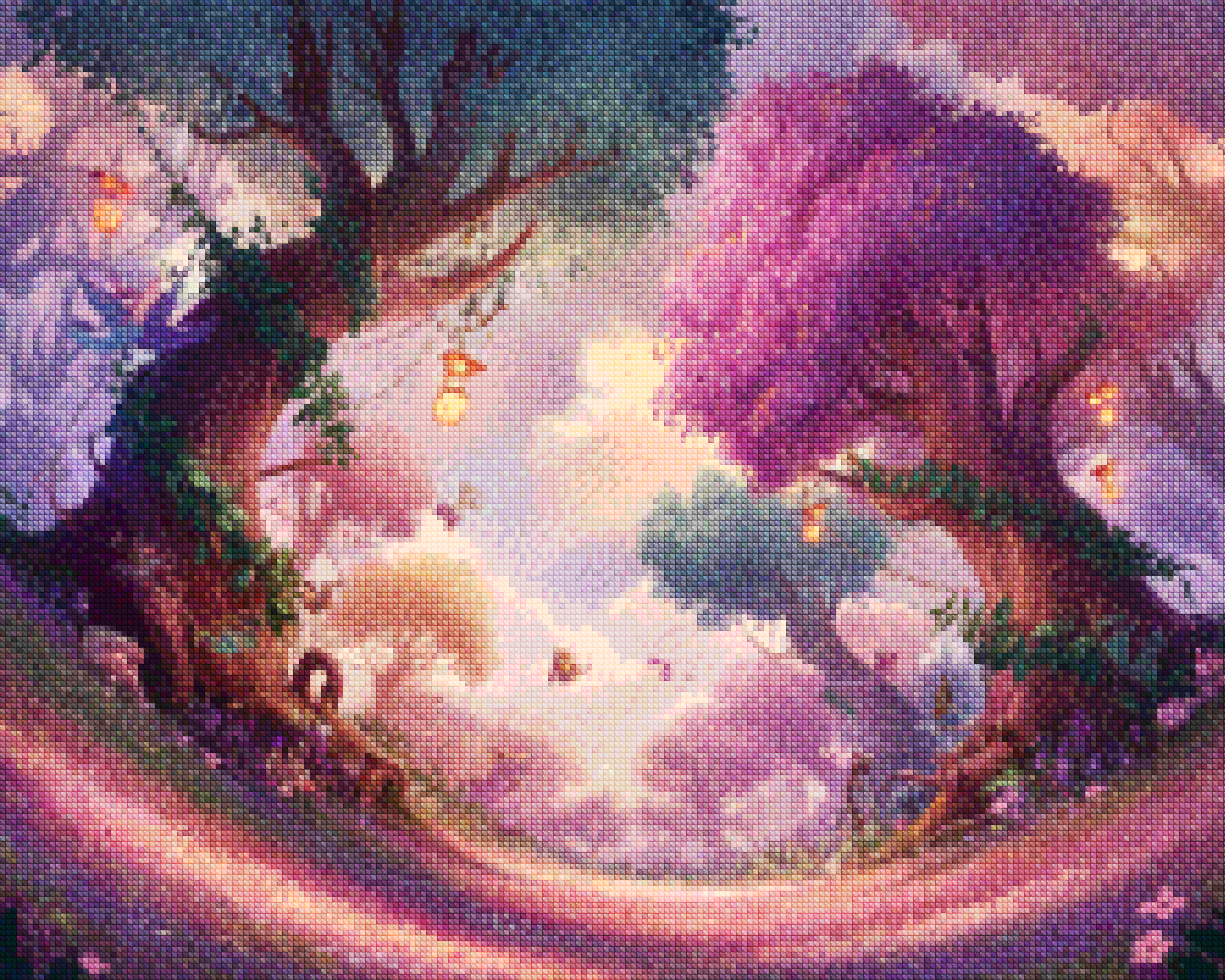 Diamond Painting - Grillig Twilight Grove